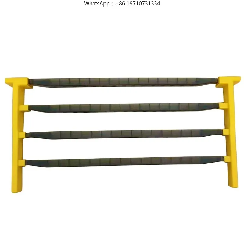 100 Sets Complete Cell Bar Kit 2 Frame Side Bars with 4 Cells Bar Sheet Top Bar Cell Cups Holder Queen Bee Breeding Tool