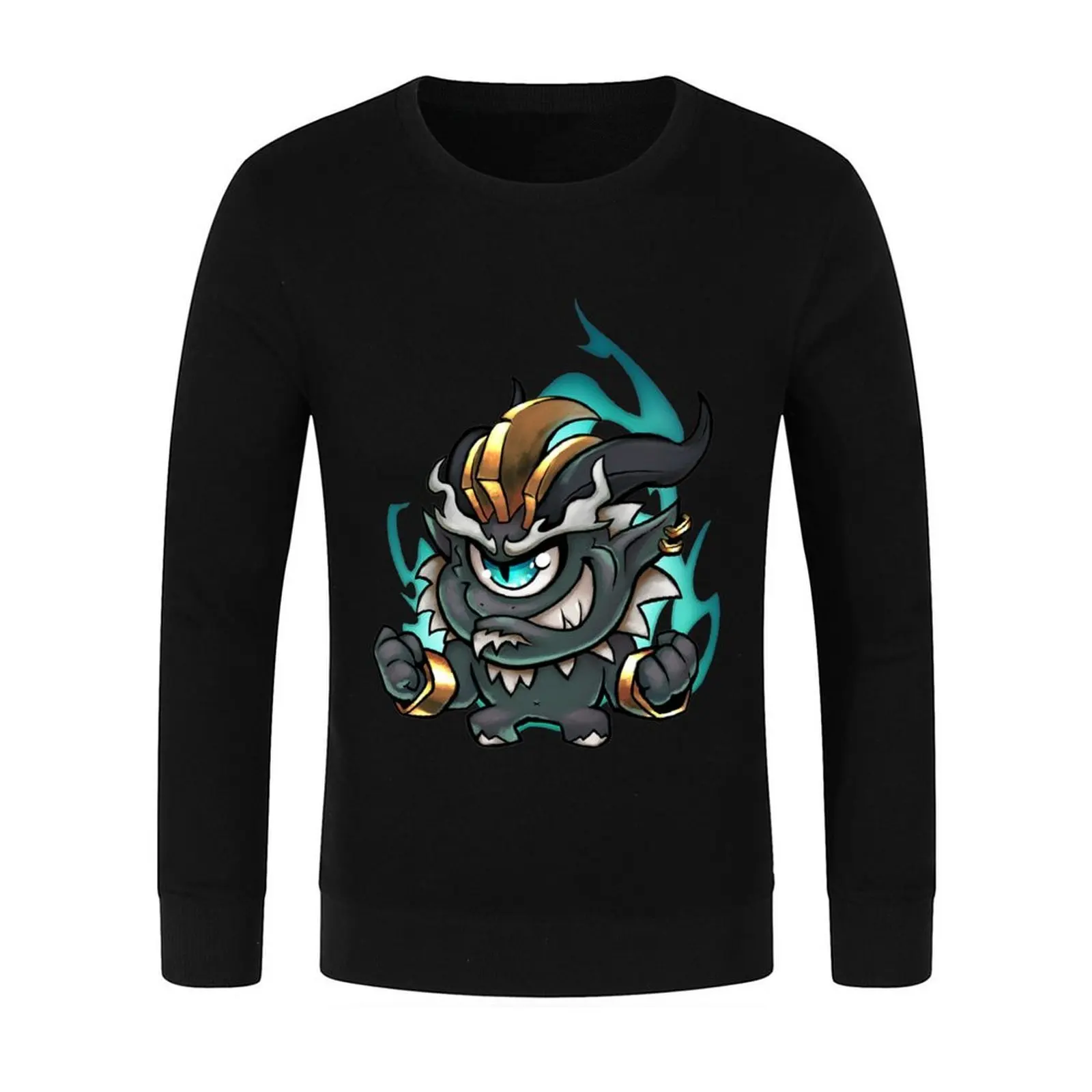 Mascotte endboss con un occhio Pullover vestiti coreani abbigliamento anime giacca autunnale uomo uomo indossa felpa da uomo