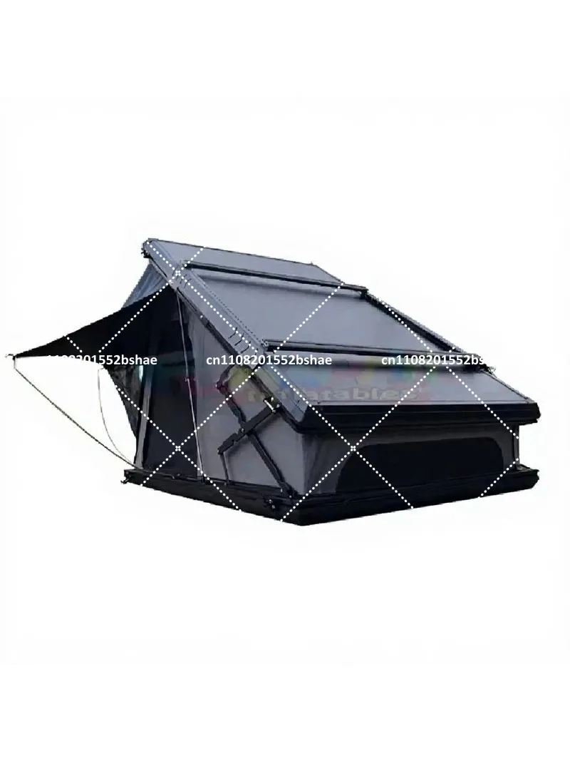 Rooftop Tent Outdoor 1-3Person Aluminum Hard Shell Roof Tent Custom Camping 4x4 Off-road Vehicle Car Hard Shell Pop-up Roof Tent
