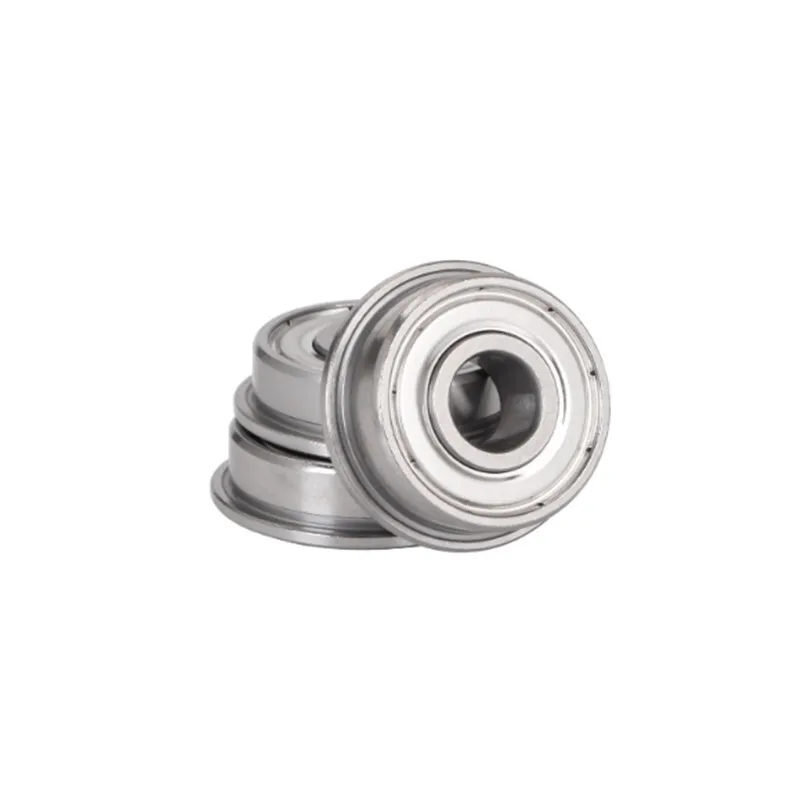 10pcs MF52ZZ MF62ZZ MF63ZZ MF74ZZ MF83ZZ MF84ZZ To MF148ZZ Miniature Flange Bearing Thin Wall Metal Shielded Flanged Bearings