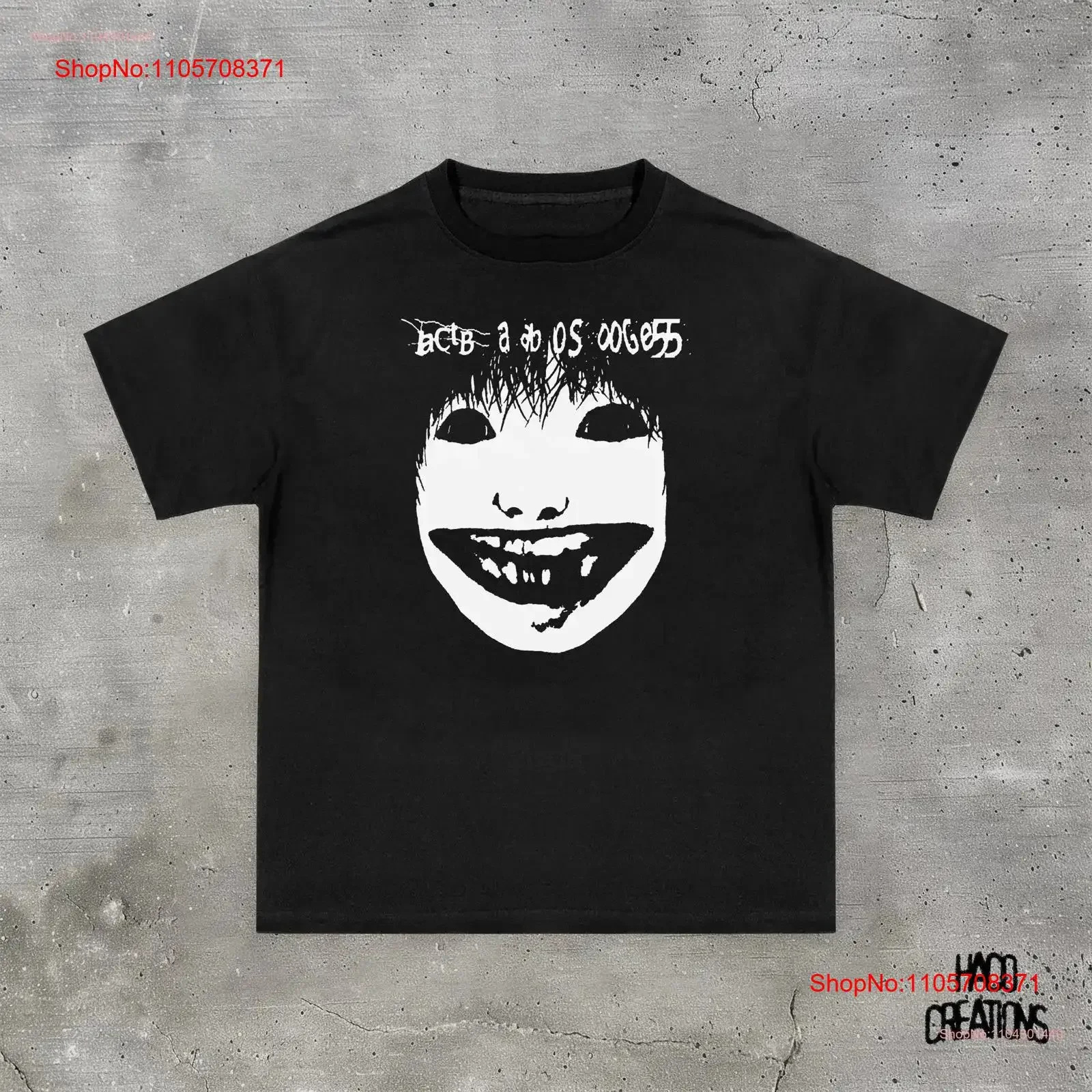 Underground Streetwear Style T Shirt Y2K Rap Opium Aesthetic Merch vintage Washed streetwear Comfortable Casual fashion