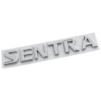 ABS材質汽車車身後備箱字母貼紙,適用於日產SENTRA,標誌汽車貼紙,外觀裝飾配件 10 最佳銷售 日產軒逸標誌 - №2