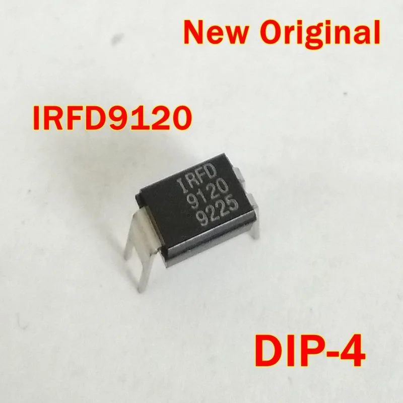 

1Pcs to 100Pcs Irfd9120Pbf Irfd9120 Dip-4 New Original 1.0A, 100V, 0.6 Ohm, P-Channel Power Mosfet