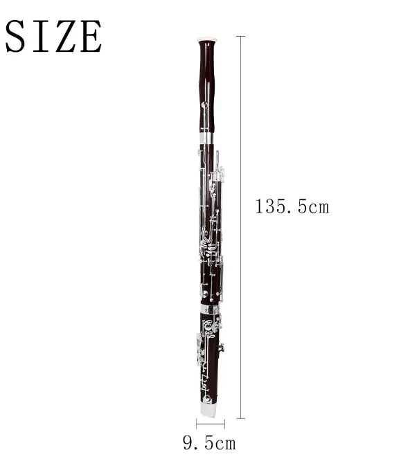 Maple Bassoon Bassoon in C Bass Bass Oboe Professional Performance Instruments