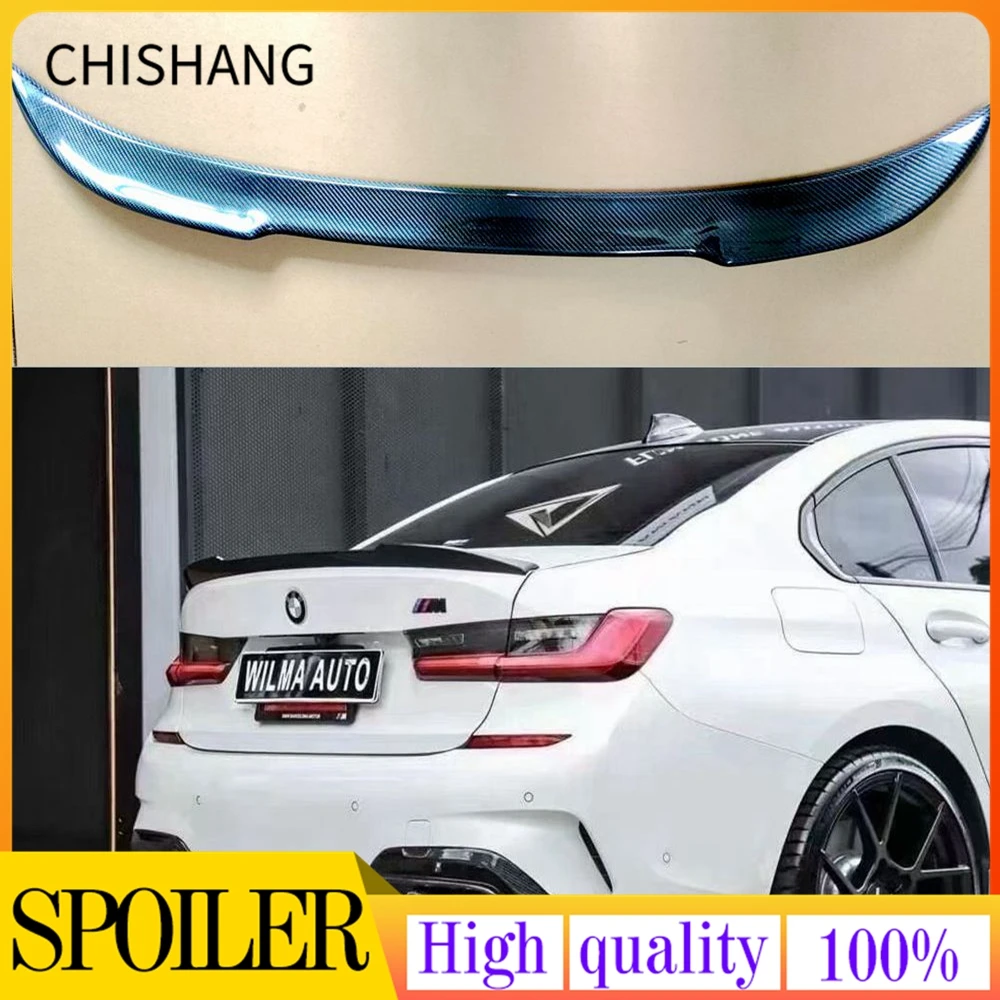 

Car Styling Rear Trunk Boot Spoiler Wing Lip Real Carbon Fiber Material for BMW 3 Series G20 G21 Standard M Sport 2019 - 2022