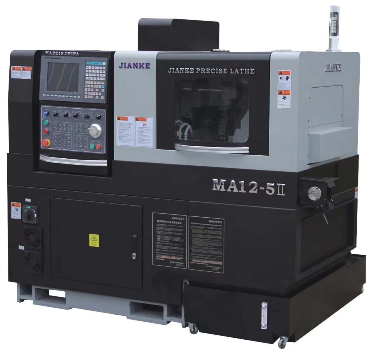 JIANKE Ma125 5 Axis Double Spindle Swiss Cnc Hine High Precision Lathe Manufacturers In China