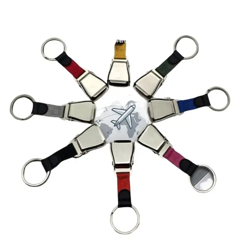 Gewebter Schlüsselanhänger mit Schnellverschluss aus Aluminiumlegierung, Karabinerhaken, Schlüsselring-Anhänger für Taschen, Rucksäcke, Outdoor und den täglichen Gebrauch. – Detail 6