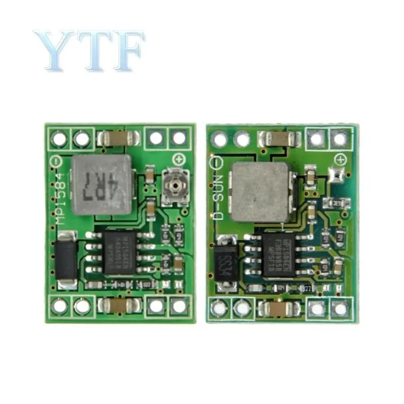 MP1584EN 3A 3.3/5/9/12V Ultra-Small Size DC-DC Step Down Supply Module Adjustable Power Step-down Descending Output  MP1584