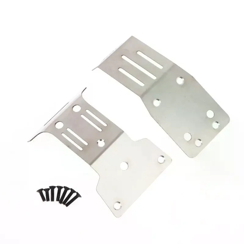Durevole protezione per armatura in acciaio inossidabile per Tamiya NXGEN DT04 58741 1/10 RC auto, parti di protezione dagli urti accessori per auto giocattolo