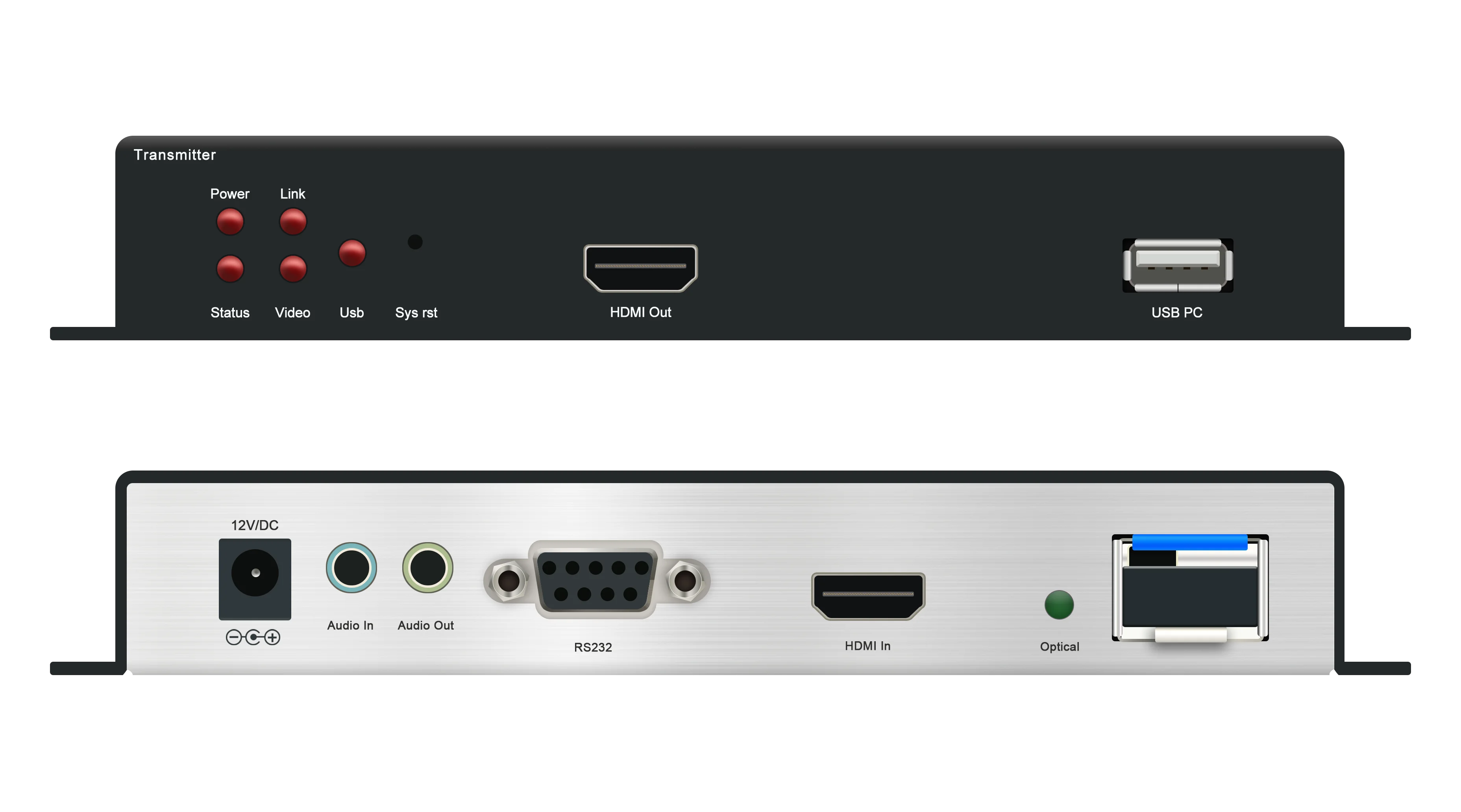 Fiber LC SFP 4K30 Fiber HDMI Fiber Expander auf Single Mode 20 km