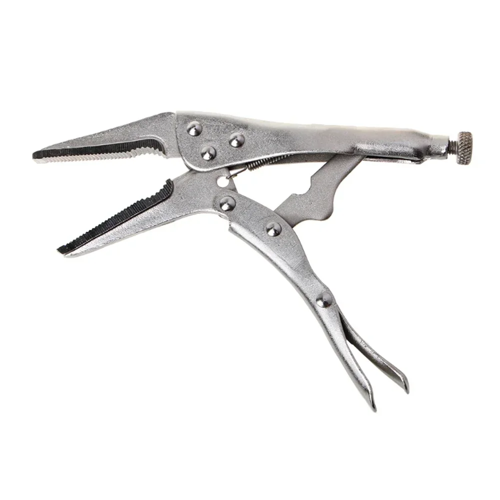 

New 1Pcs 6.5 In Long Nose Locking Pliers Mini Locking Pliers Locking Pliers For DIY Hand Repair Tools