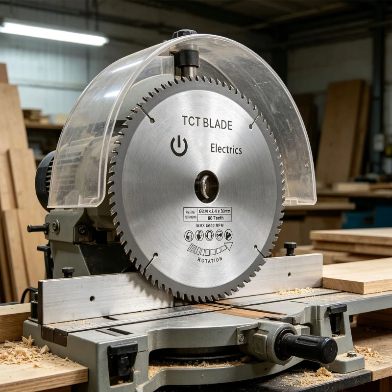 Circular Cutting Disc with Outer Tooth Pattern for