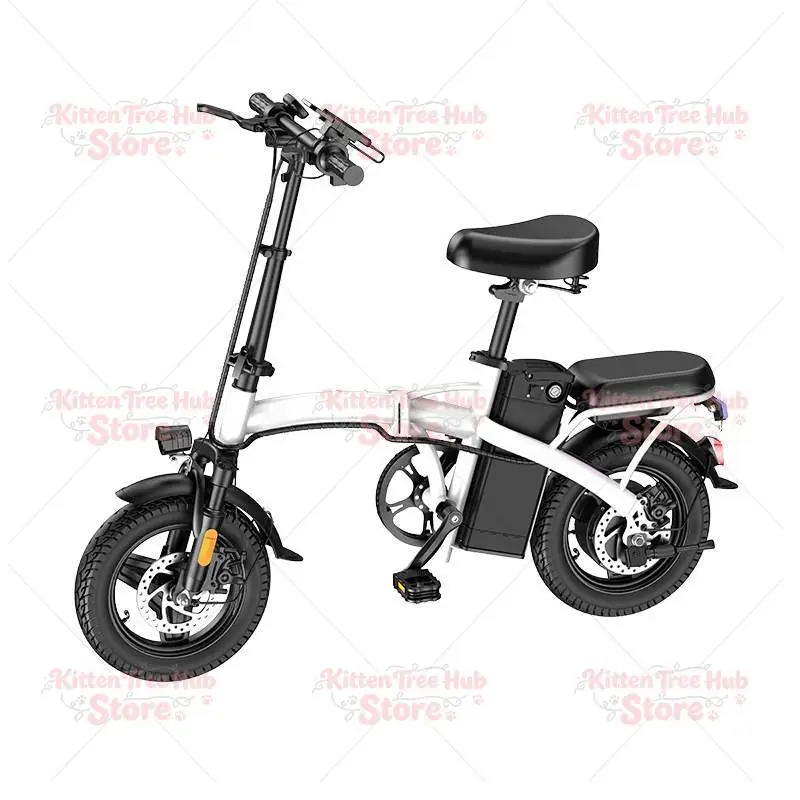 14 Inch Foldable Electric Bicycle Compact Design with Removable Battery