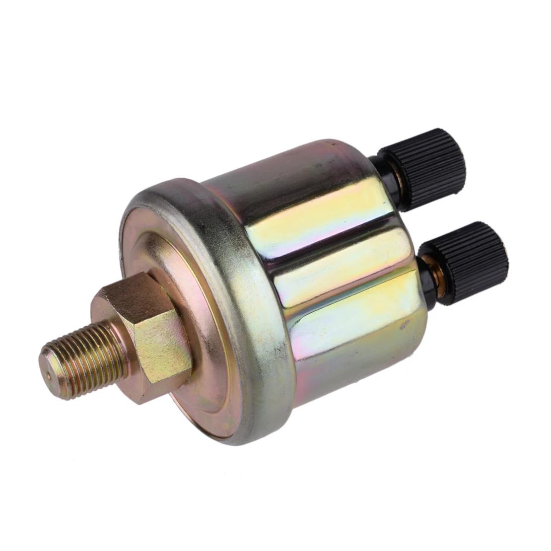 Medidor y Sensor de presión de aceite Universal, 52mm, 0-140PSI, con LED Digital de 7 colores, 12V