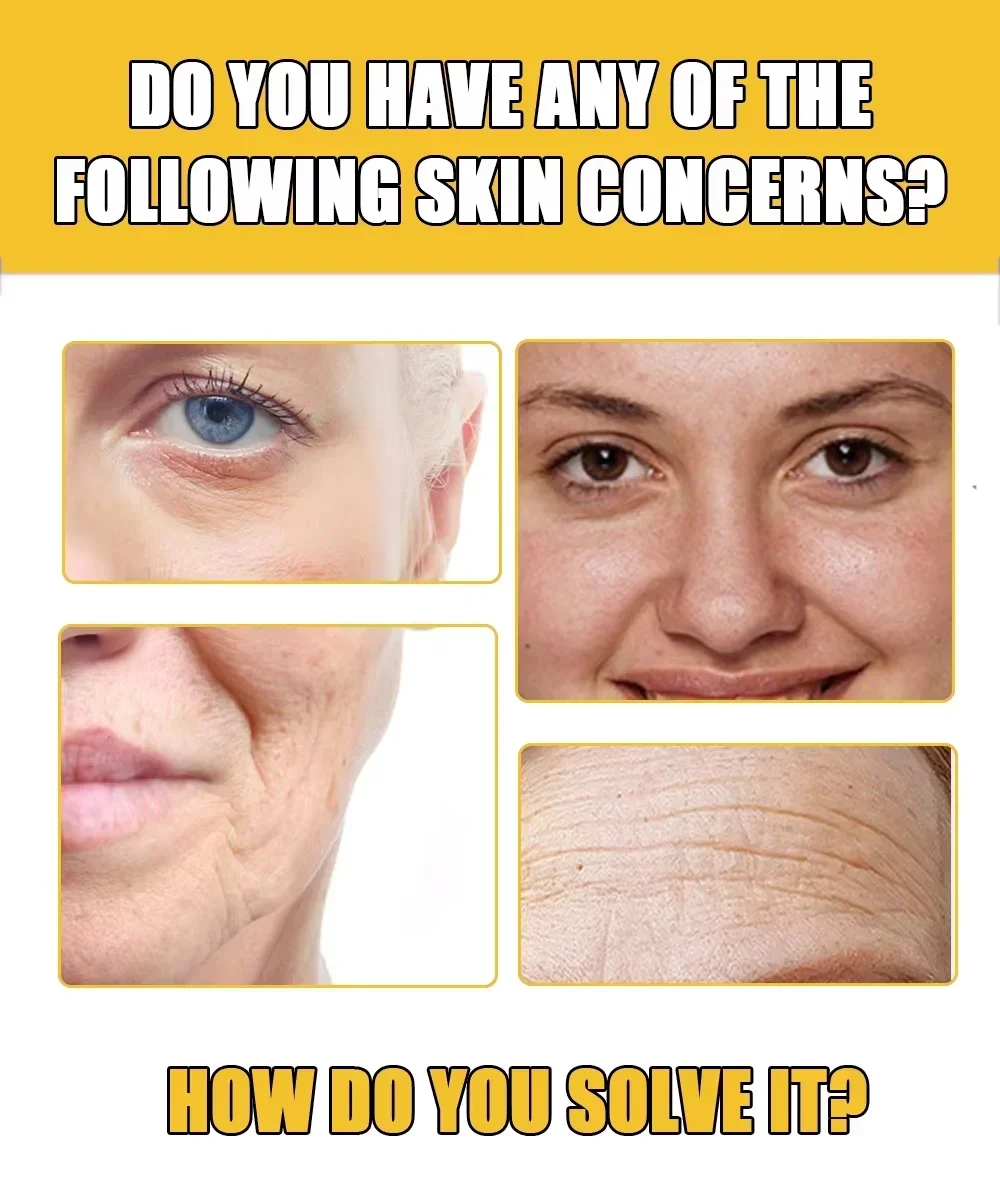 Effet anti - Age anti - Rides Instantané enlever les rides du visage diluer les rides fines raffermir raffermir les soins du vis