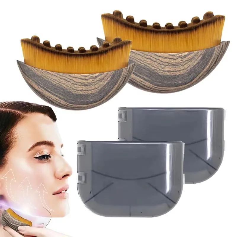 Novo Massageador Facial Drenante para Contorno Linfático e Escultura do Queixo e Mandíbula, Ergonômico LBHL31