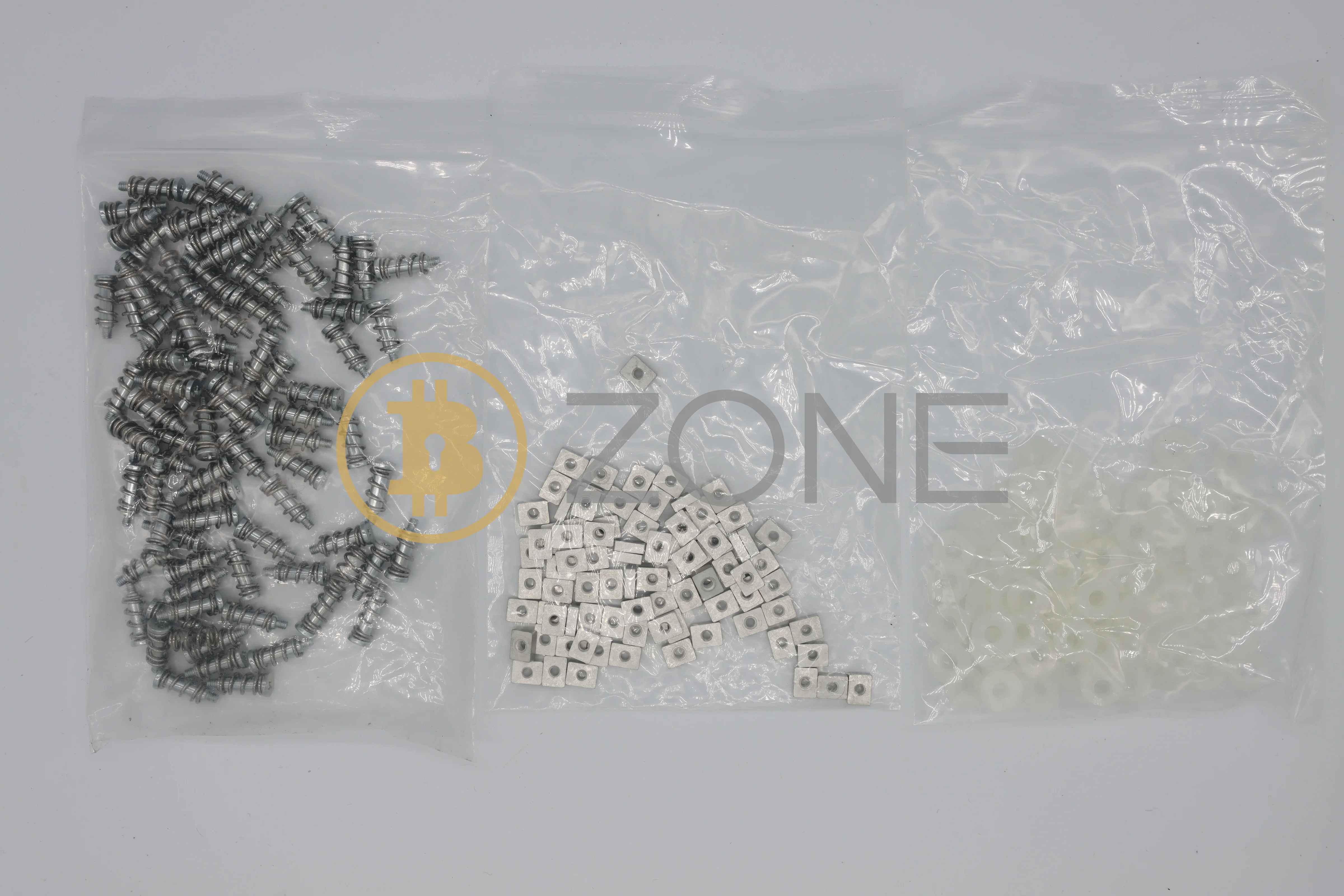 Antminer T17 S17Pro S17+ T17+ T17E Radiator Parts 240 Pieces / Including Screws Nuts Rubber Rings Springs Each 80PCS