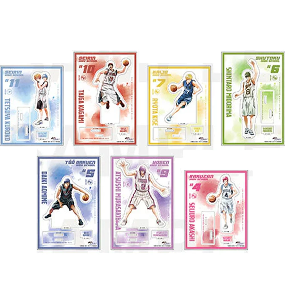 Anime Kuroko's Basketball Tetsuya Kuroko Taiga Kagami 15CM Double Sided Acrylic Stand Keychain Cosplay Desk Decor Collect Gifts