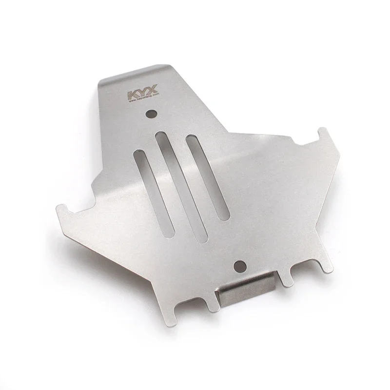 

KYX Racing Stainless Steel Skid Plate Guard Chassis Armor Upgrades Parts Accessories for 1/10 RC Crawler Car Traxxas TRX4 TRX6