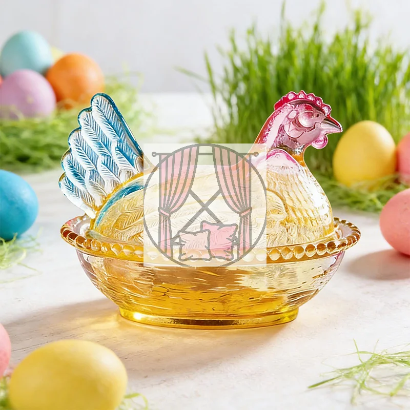 Glass Dish, Crystal…