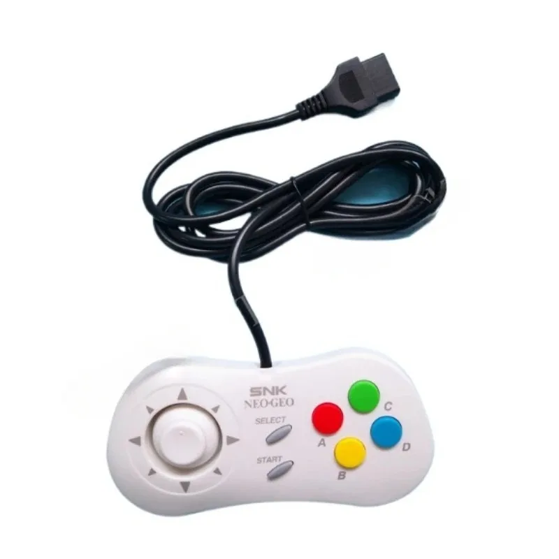 Neo Geo snk Controller Pad AES MVS & CD 15-pin with custom clicky thumbstick Modified By NK mini-PAD Arcade Game Acessory