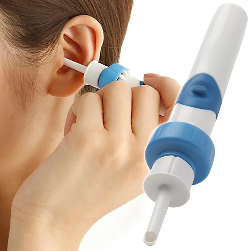 Electric Cordless Ear Pick Safe Vibration Painless Ear Cleaner Remover Spiral Ear Cleaning Device Dig Wax Personal Care Tool