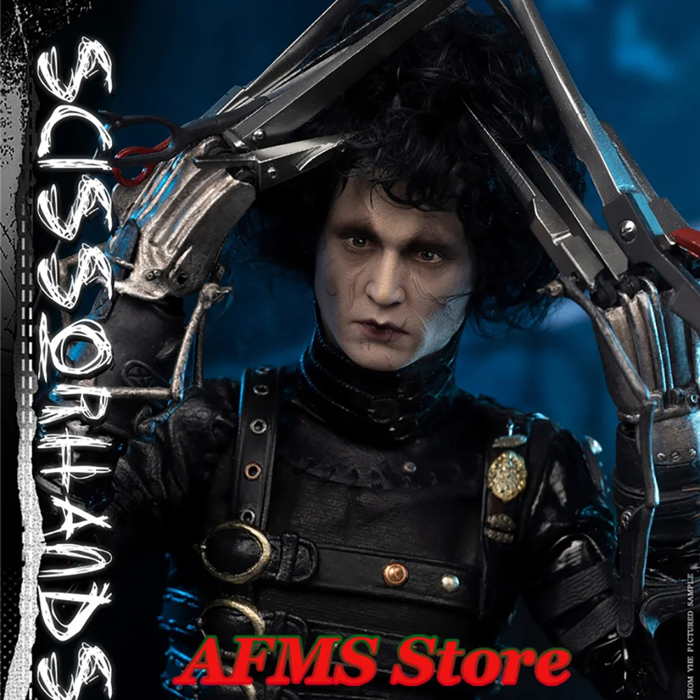 PRESENT TOYS PT-sp52 1/6 Men Soldier Scissorhands Edward Johnny Depp Dolls Full Set 12inch Action Figure Body Collection Toy