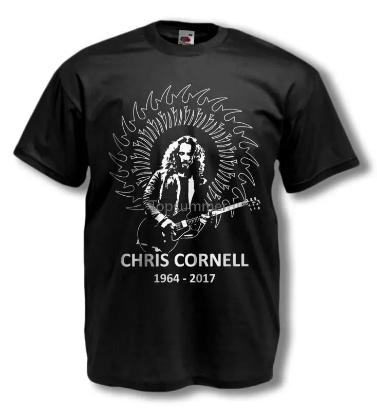 Chris Cornell T-Shirt Soundgarden Audio Slave Tribute T-Shirt All Sizes