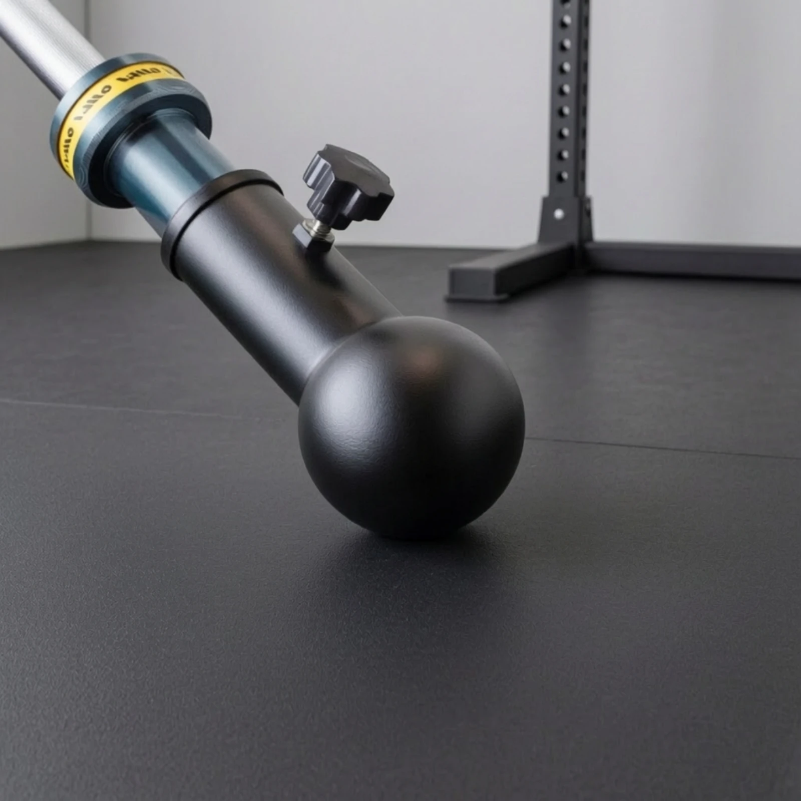 Landmine Barbell Attachment - Barbell Landmine with Tightening Knob Rotating