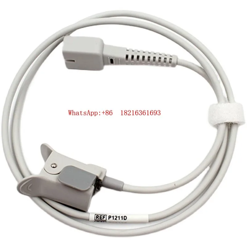 2026NEW Children's Finger Clip DB9 To 7-pin ECG Monitor 561A/562A/SAT10 Blood Oxygen Probe