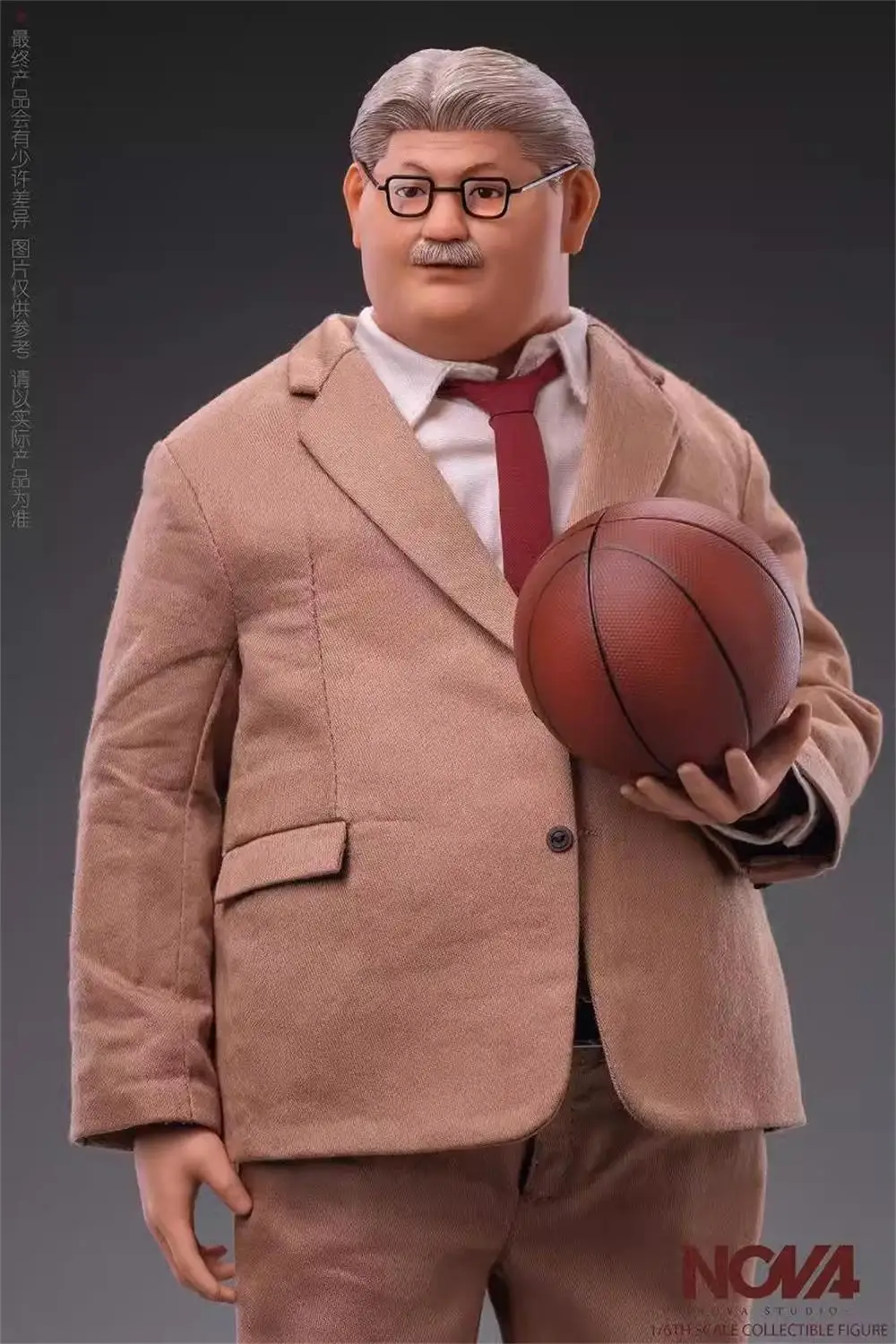 1/6 NOVA Studio Toys Model Basketball Player Coach An Xi Fatter Man Pełny zestaw ruchomych figurek akcji Prezent dla fanów zbierających