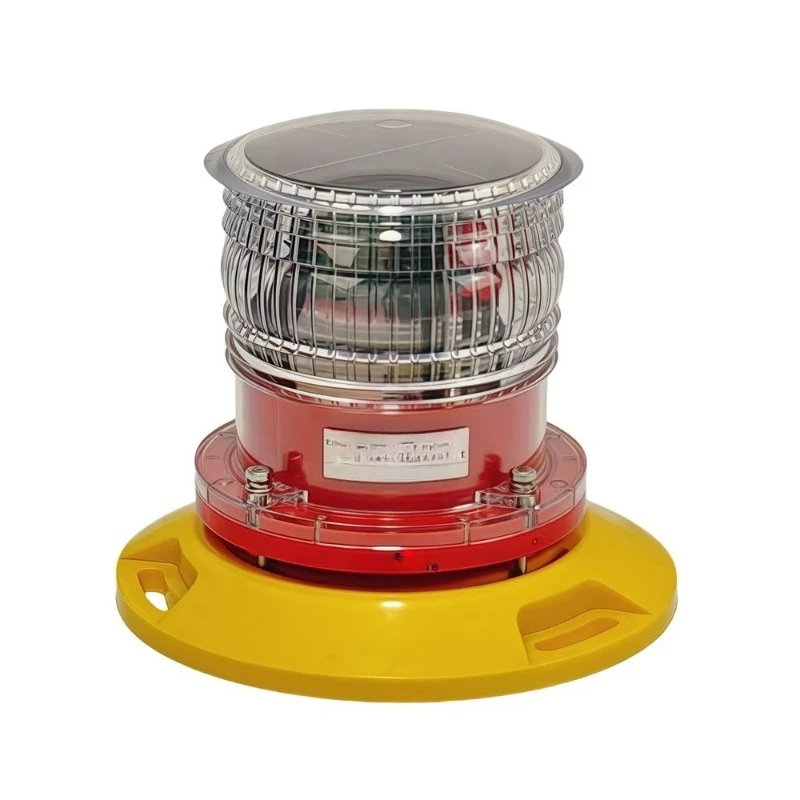 Solar aviation obstruction lights, low-intensity LED aircraft tower warning lights, affordable