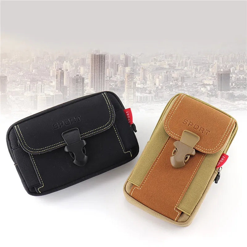 Mann Gürtel tasche Handy tasche für Männer Telefon Holster Tasche Molle Hüft tasche Pack kleine taktische Pflicht Gürtel Rucksack Karten halter