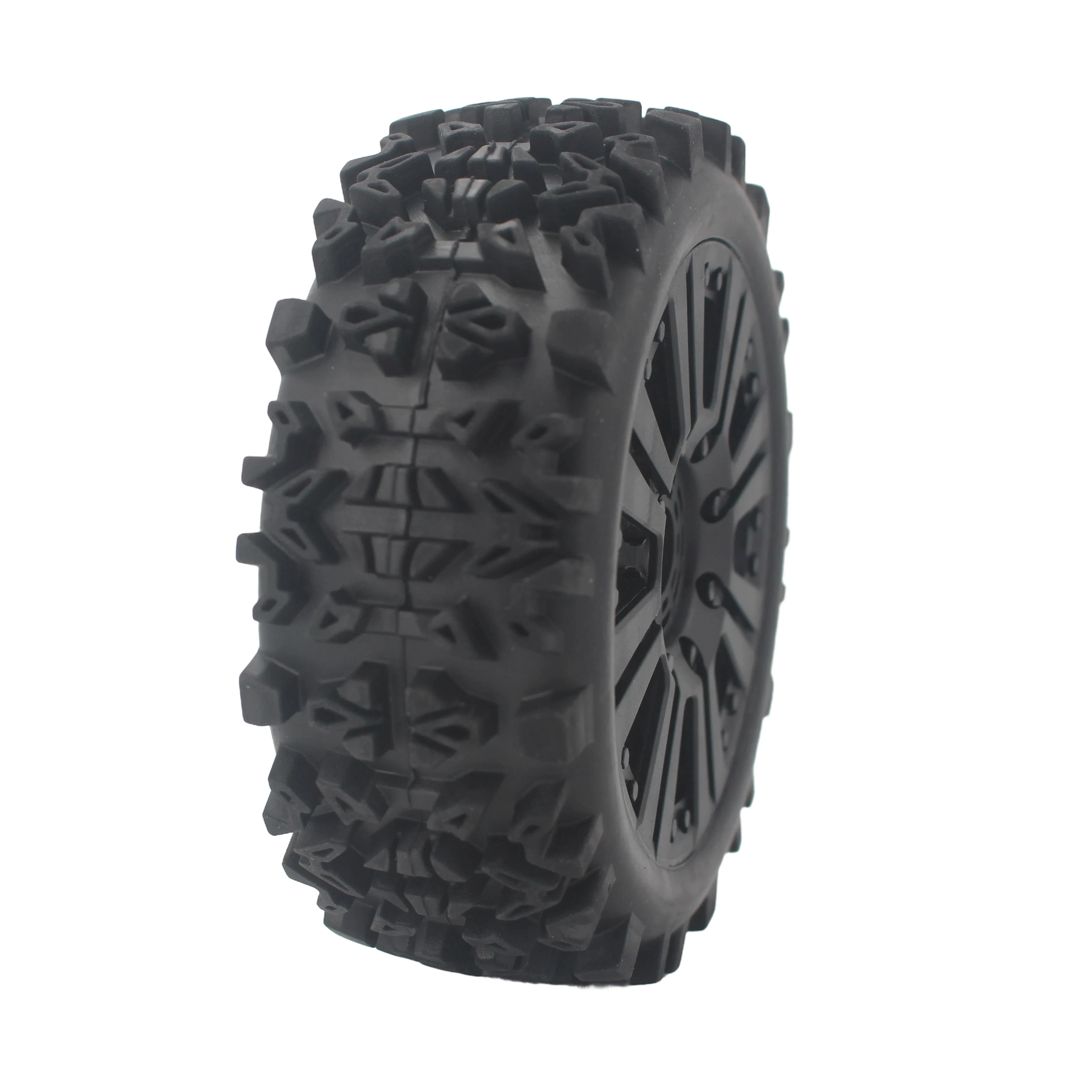 Wstępnie klejony RC 1/8 Off-road Car Tires Buggy Wheels Tires z piastą 17mm do KYOSHO HPI LOSI HSP GT2 Hobao Redcat Axial Traxxas Vkar