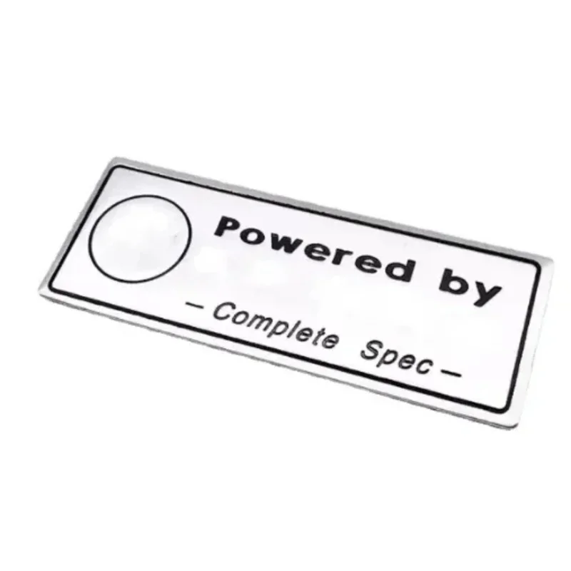 ملصق ماركر جانبي لباب السيارة لبابس مدعوم بشعار ملصق BRABUS Fender