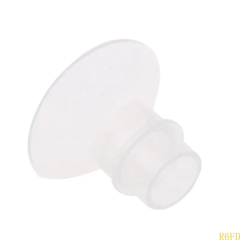 R6FD 유방 펌프 플랜지 인서트 모유 수유 펌프 방패 좁은 커넥터 실리콘 플랜지 삽입 모유 펌프 액세서리