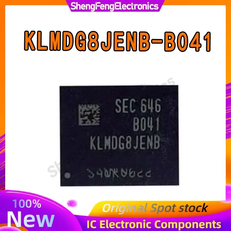 KLMDG8JENB-B041 KLMDG8JENB B041 128GB BGA153 EMMC 128G Flash Memory IC Chipset in stock