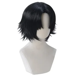 Anime HUNTER X HUNTER Kulolo lushilufelu Cosplay Wig Black Short Wig Synthetic Hair Halloween Carnival Party Women Men