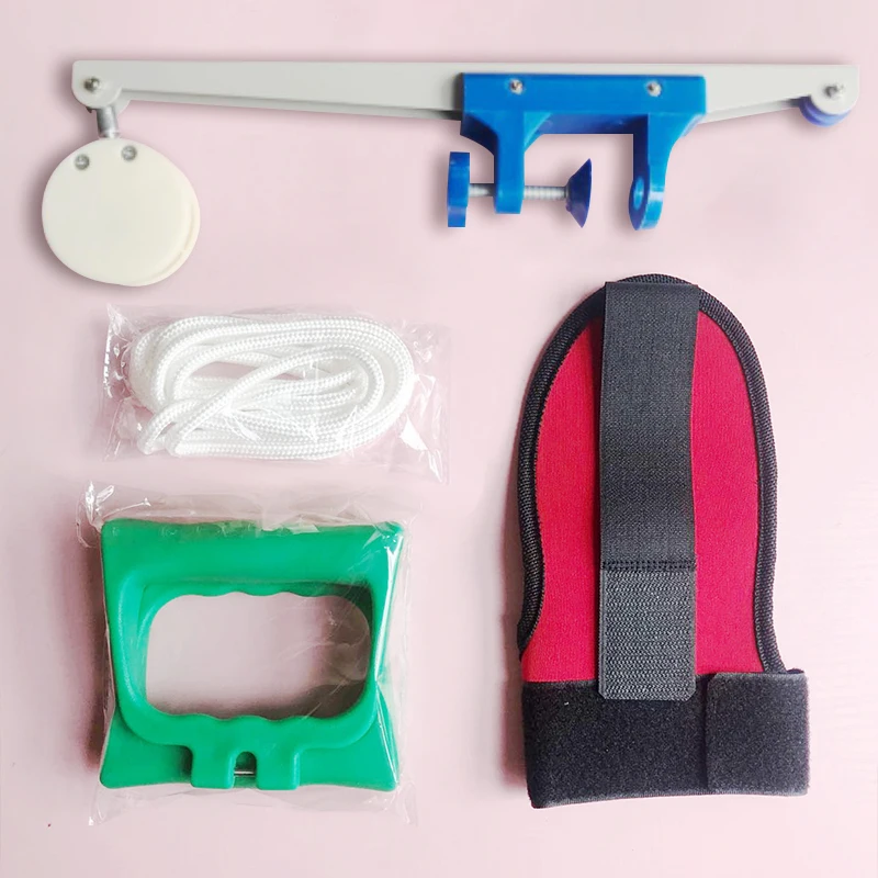 

Тренажер для шкива верхней конечности, тренажер для реабилитации плечевого сустава, оборудование для реабилитации гемиплегии, фиксированные перчатки для дома