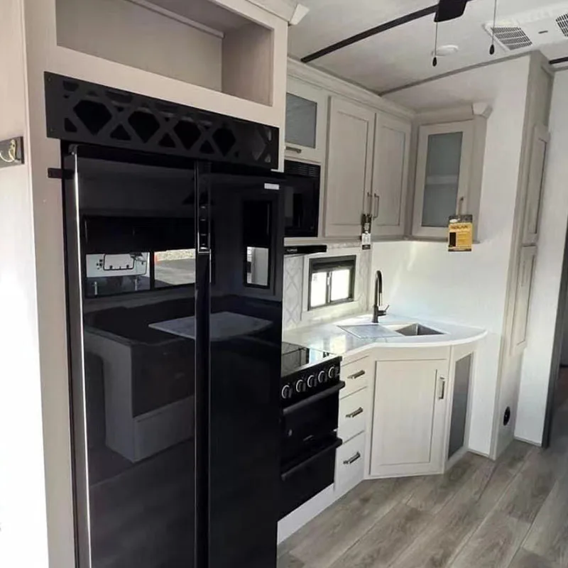 New Wall Mounted Kitchen Cabinet for Trailer Container House Luxury Designs Sink Cupboard