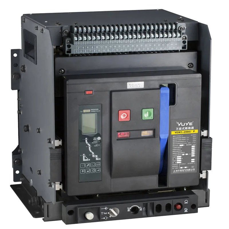 

3200A 3600A 4000 Amp 3P 4PLow Voltage DW45 Intelligent Conventional Air Circuit Breaker For Electron Power Distribution Network