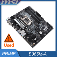 Asus Prime B365M-A Motherboard LGA-1151 Support 9th/8th Gen Intel Processor with Aura Sync RGB Header, DDR4 2666MHz, M.2