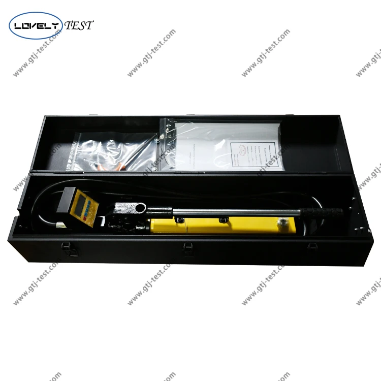 

Аппарат для испытания якоря с губкой и гидравлическим цилиндром. Цифровой тестер выдвижной силы арматуры.