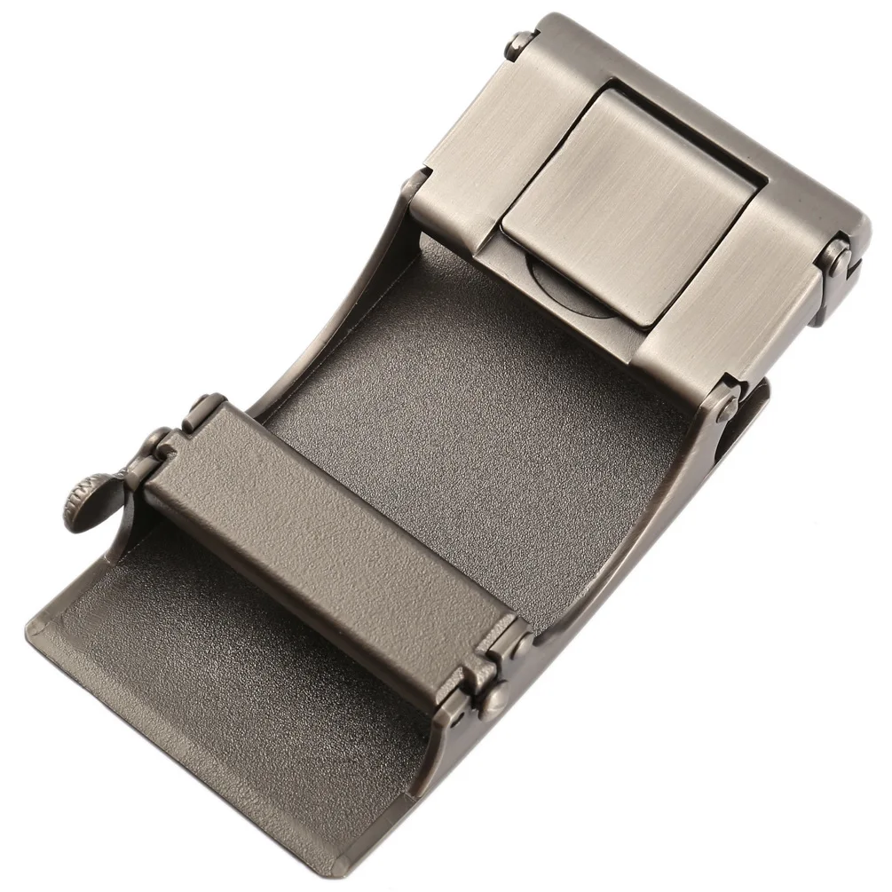 Belt Buckle Men Automatic Buckle Business Men Luxury Leather Waistband Buckles Men Waistband Ratchet Belt Buckle Without Belt