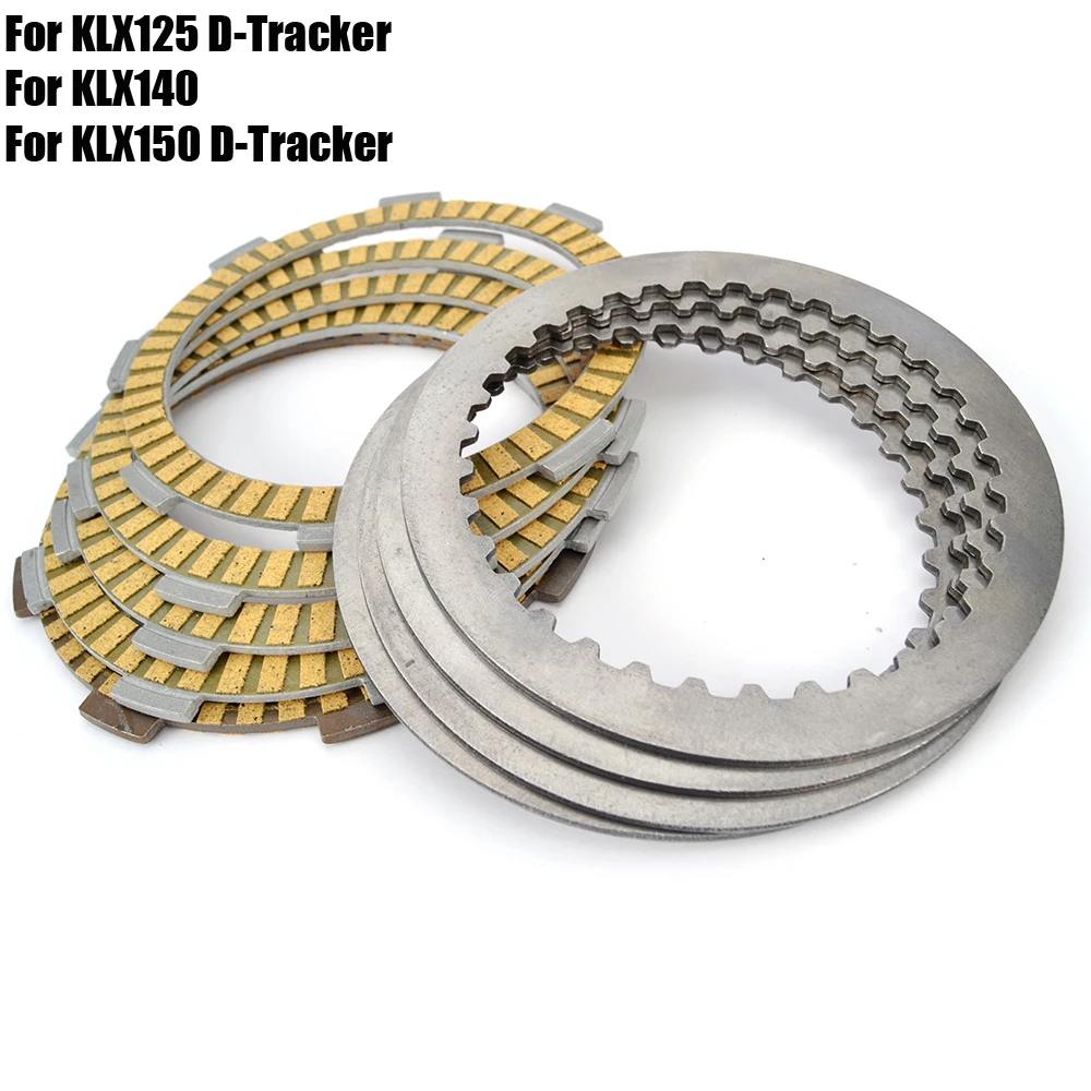 

Диск фрикционного диска для Kawasaki KLX 125 140 150 KLX125 KLX150 D-Tracker KLX140 KLX140G KLX140L KLX150L KLX150BF