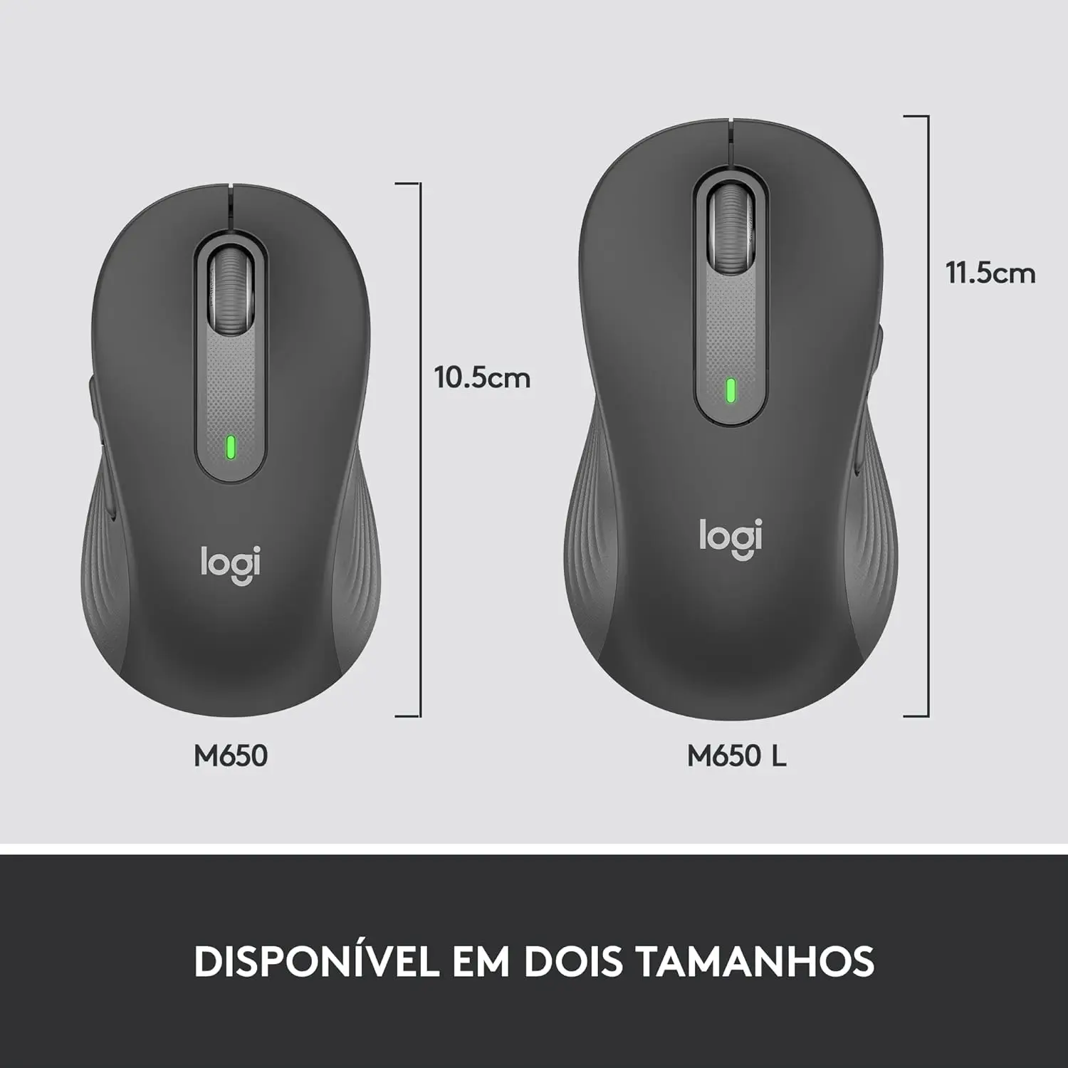 Logitech M650/M650L Wireless Bluetooth Silent Mouse, Advanced Optical Sensor, Custom Buttons, for Office Laptop