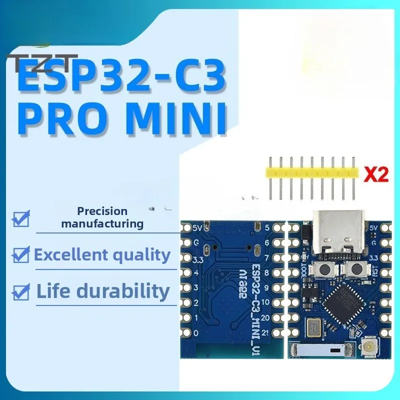 

ESP32C3 PRO MINI Development Board Onboard ESP32-C3FH4 Chip Module Wifi Bluetooth Development Board