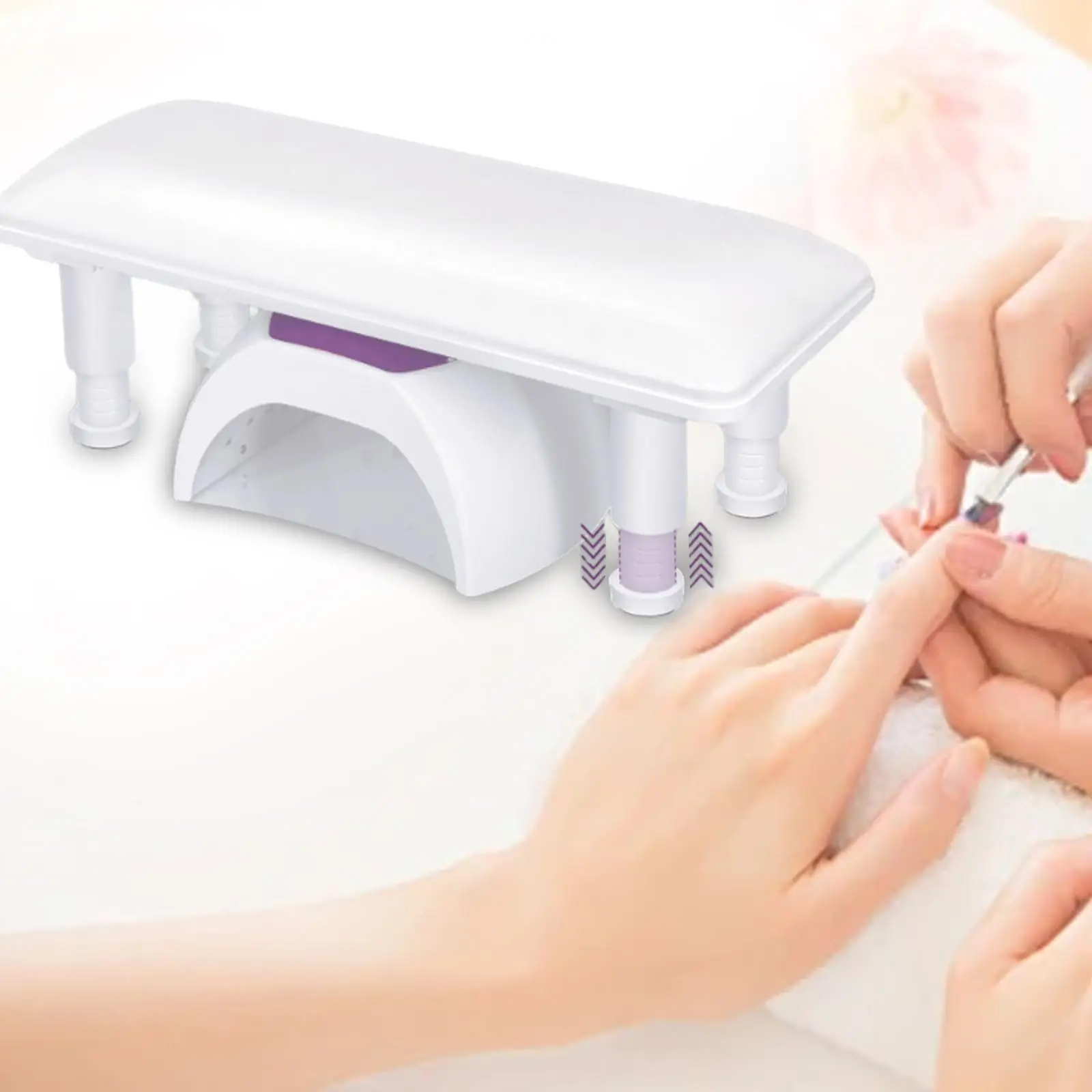 

Hand Rest for Nail Manicure Hand Holder for Acrylic Nails Salons Women Girls