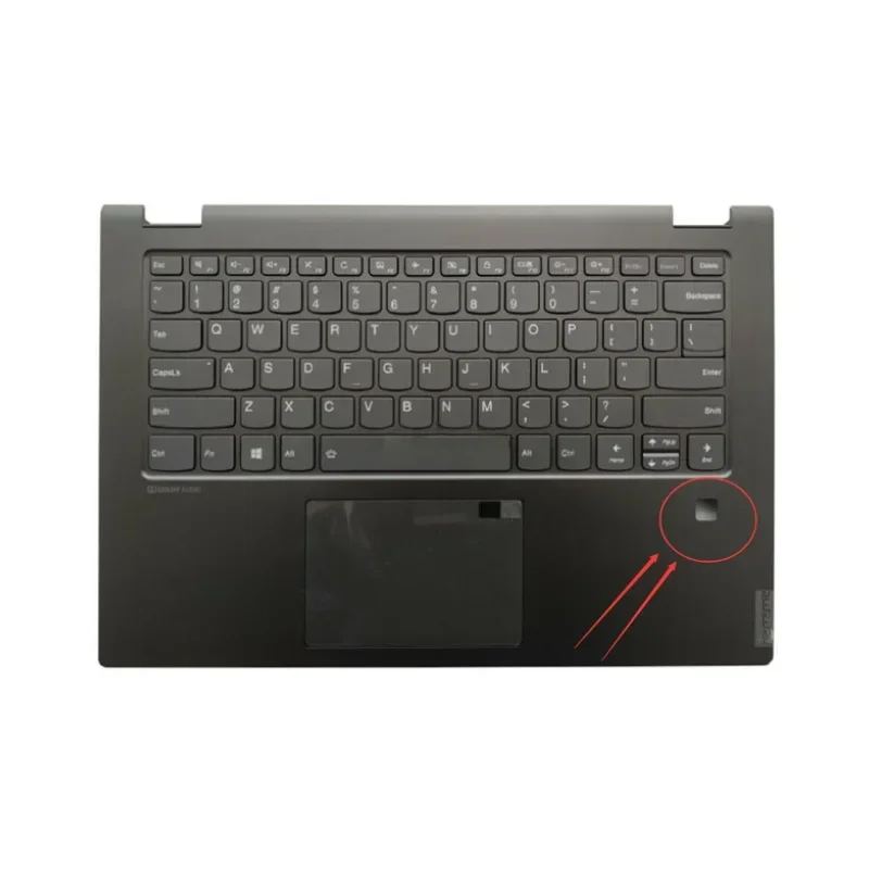 Imagem -04 - Teclado Retroiluminado Case Superior Palmrest para Lenovo Ideapad C34014 C340-14api Iwl Iml Flex-14 14 c Shell Novo