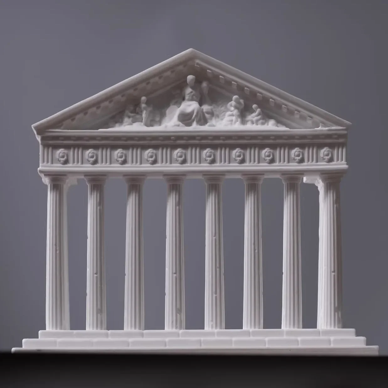 European retro style Pantheon Parthenon landscape architecture palace plaster/cement decorative art pieces